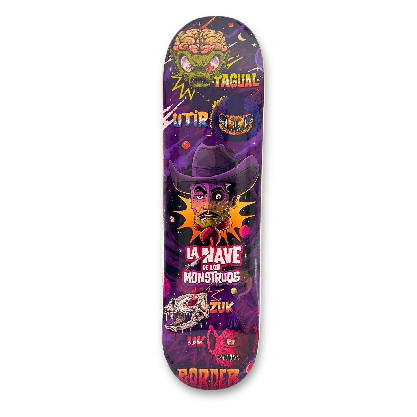 TABLA BORDER VAQUERO ZOMBIE