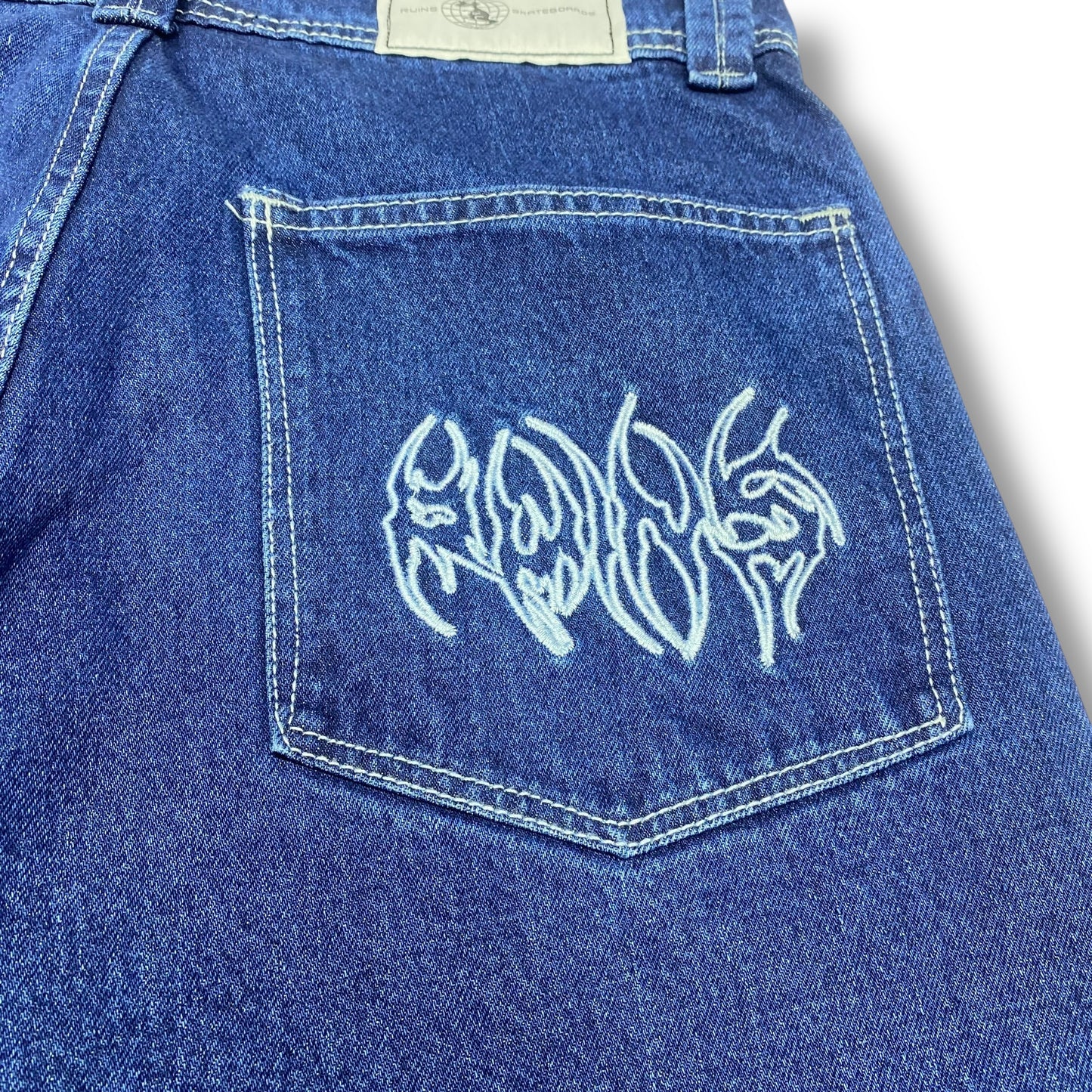 PANTALON AZUL OSCURO RUINS X RUSTY