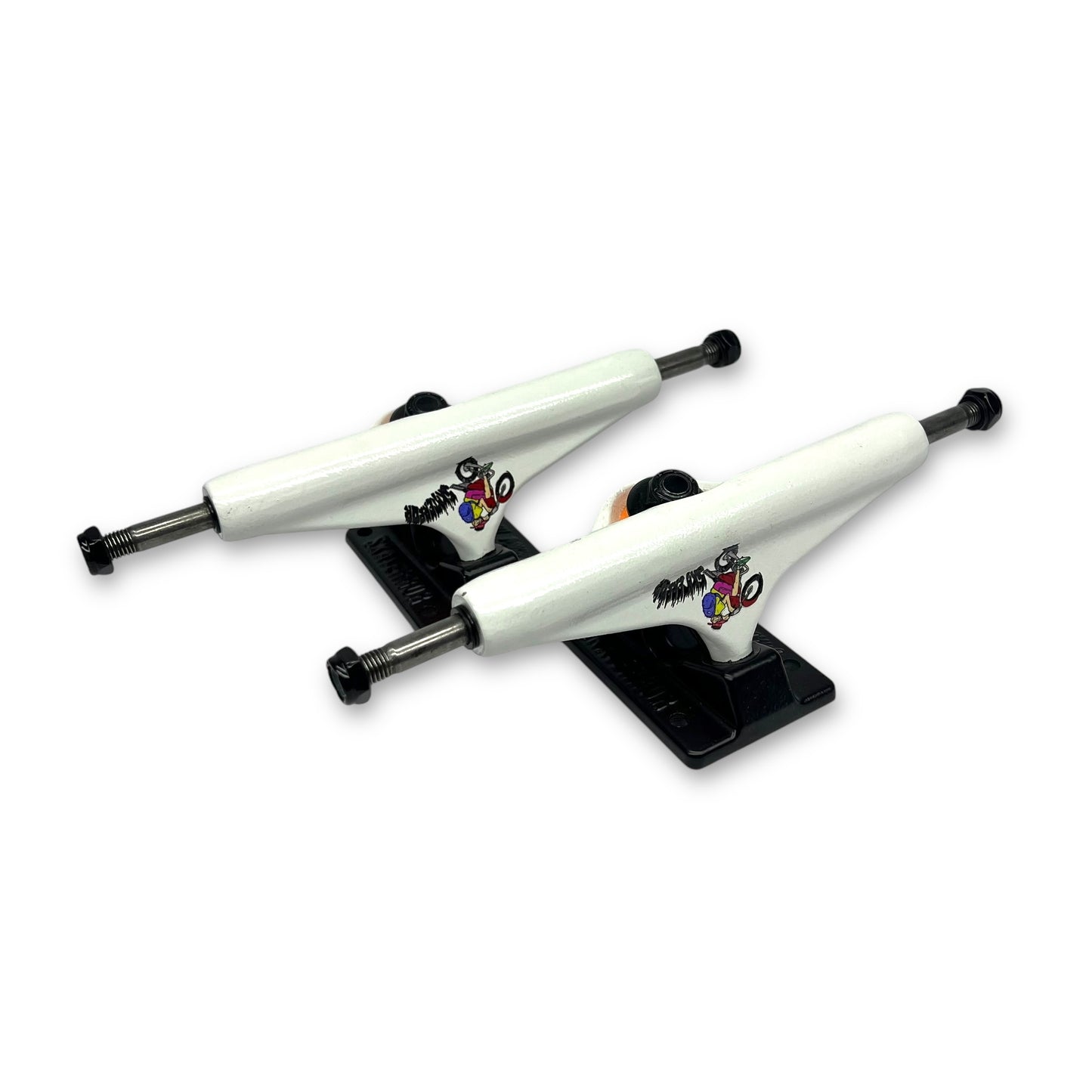 TRUCKS SKATERROR BLANCO BASE NEGRA