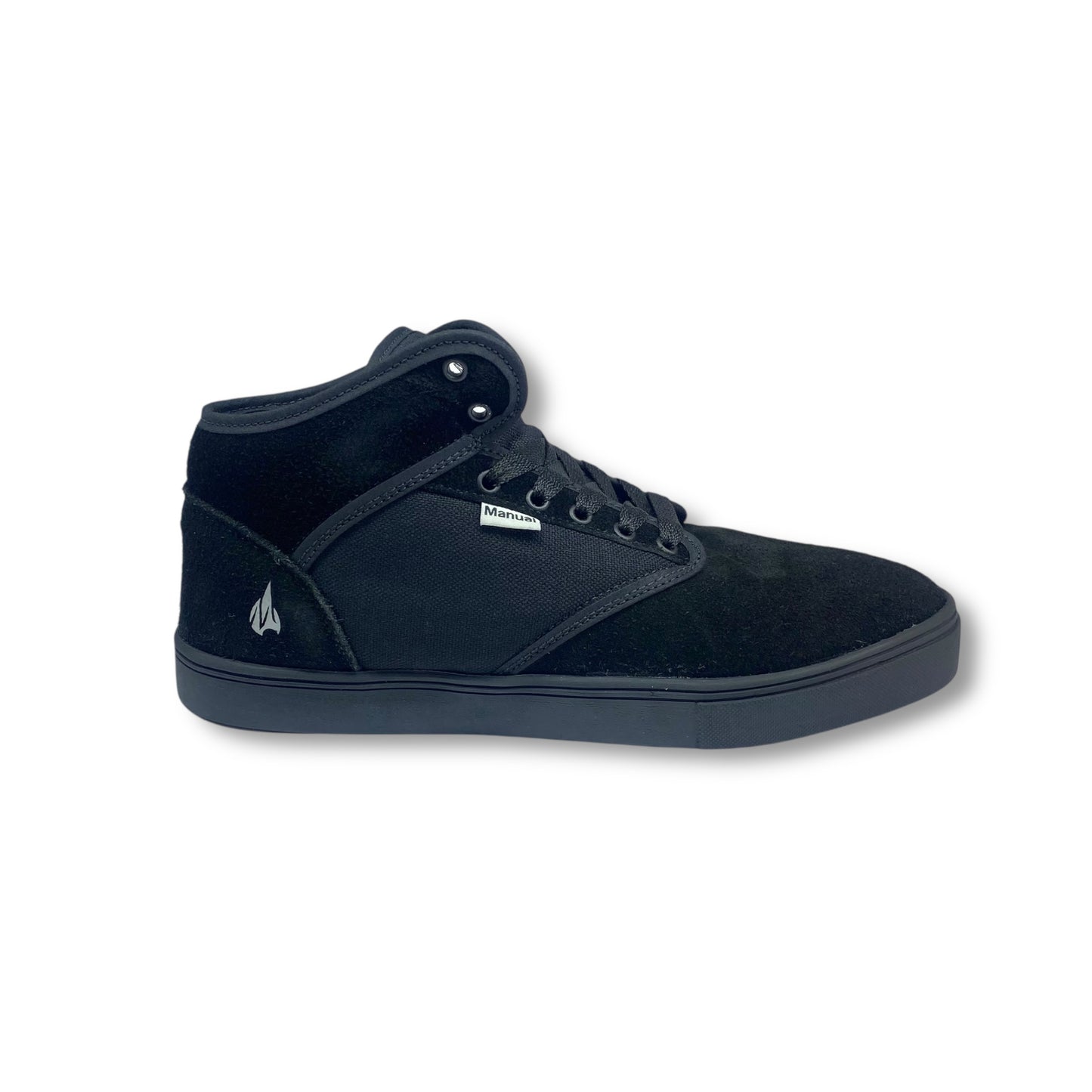 TENIS MANUAL EN BOTA TODO NEGRO
