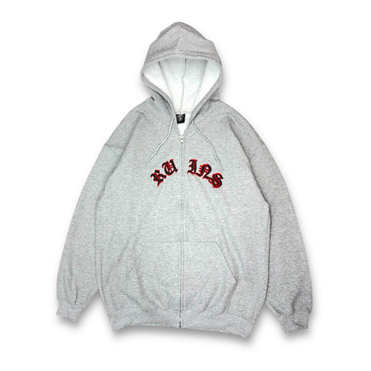 HOODIE ABIERTO RUINS CURVO