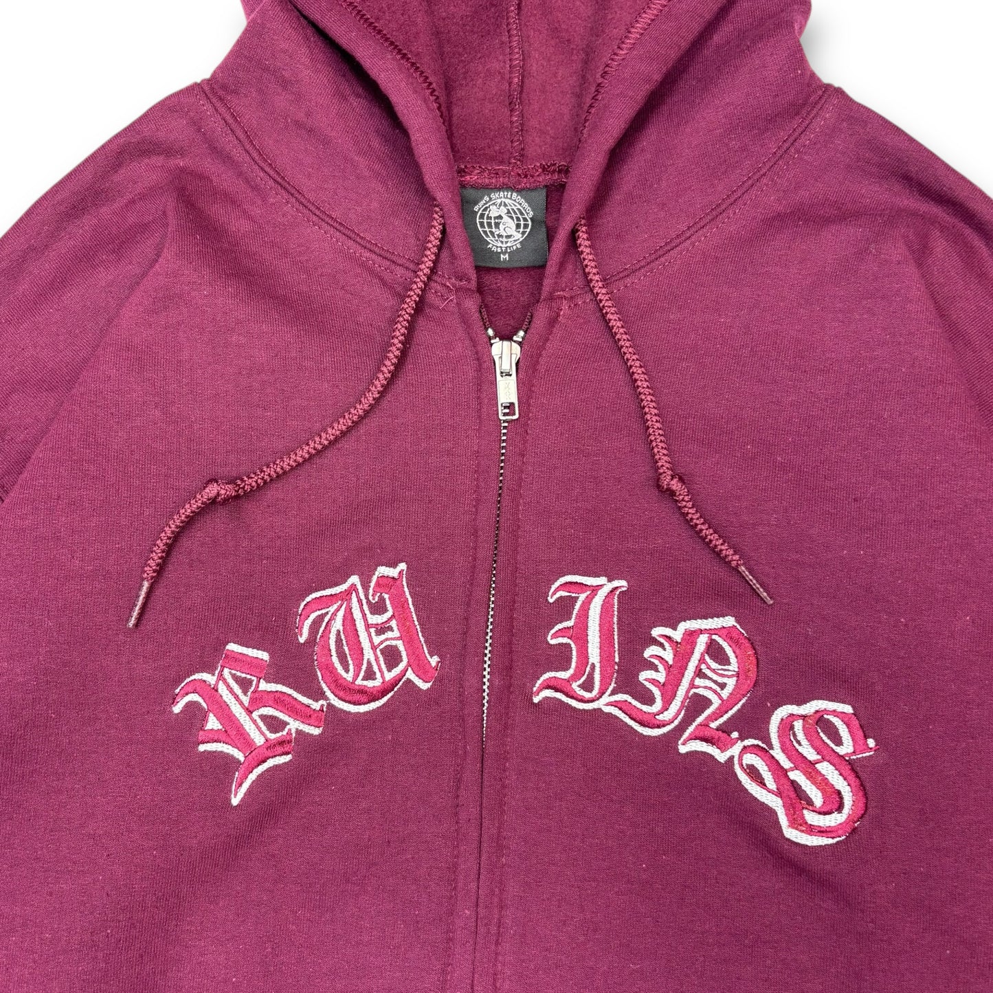 HOODIE ABIERTO RUINS CURVO