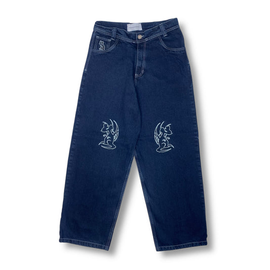 PANTALON VERDE PETROLEO RUINS X RUSTY