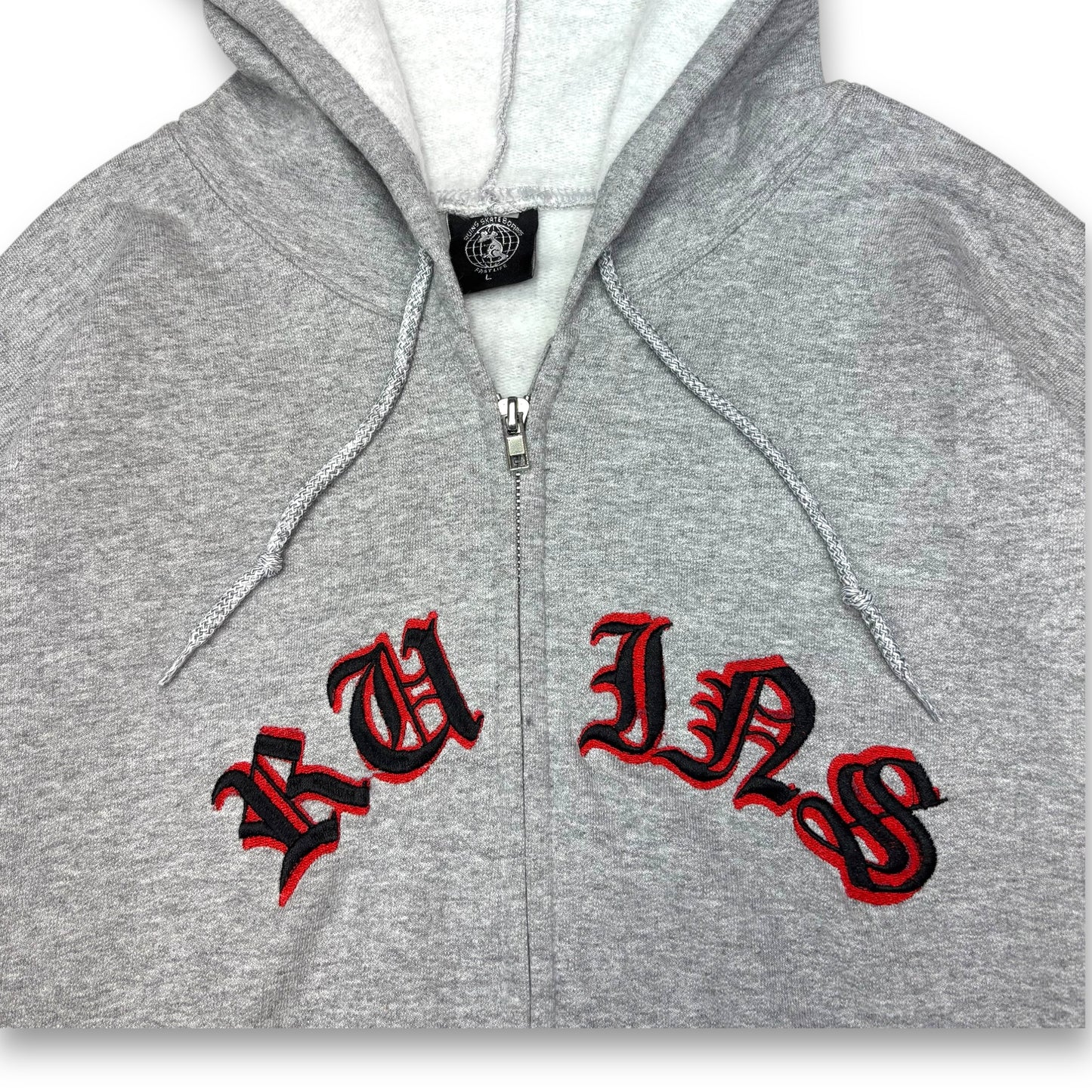 HOODIE ABIERTO RUINS CURVO