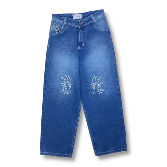 PANTALON AZUL CLARO RUINS X RUSTY