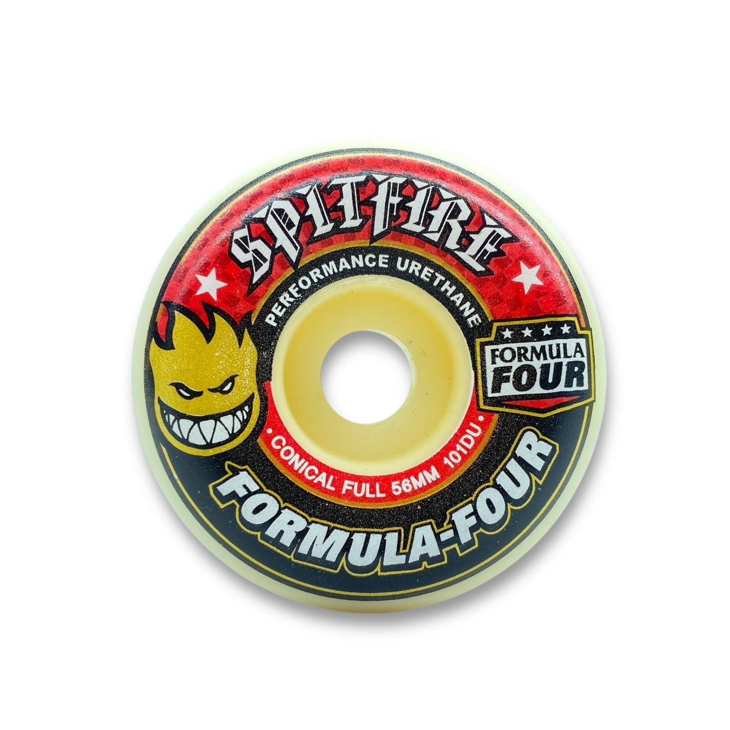 RUEDAS SPITFIRE F4 CONICAL FULL ROJAS